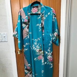 Colorful Blue Kimono